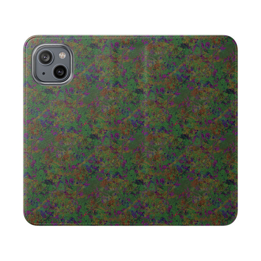 iPhone 14 Flip Case - Hidden Weave Series V3 No.24