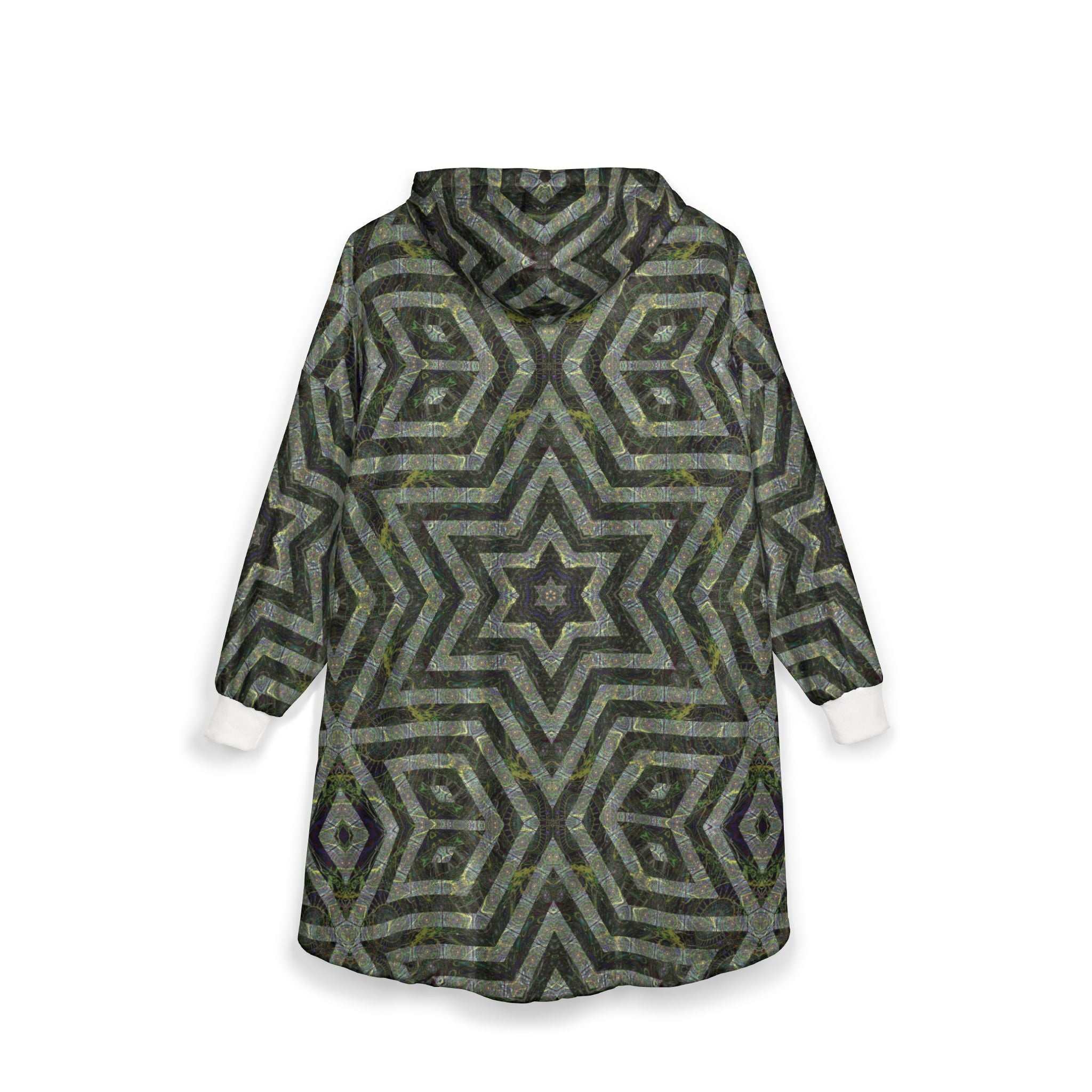 Unisex Hooded Blanket - P5 Kaleidoscopic No. 9