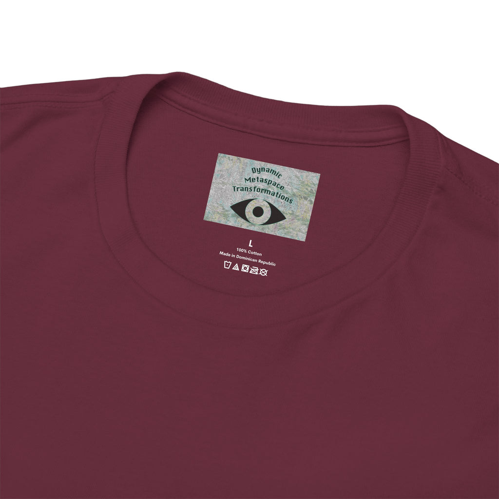 Unisex Heavy Cotton Tee (Back) - DMT Seer No.1
