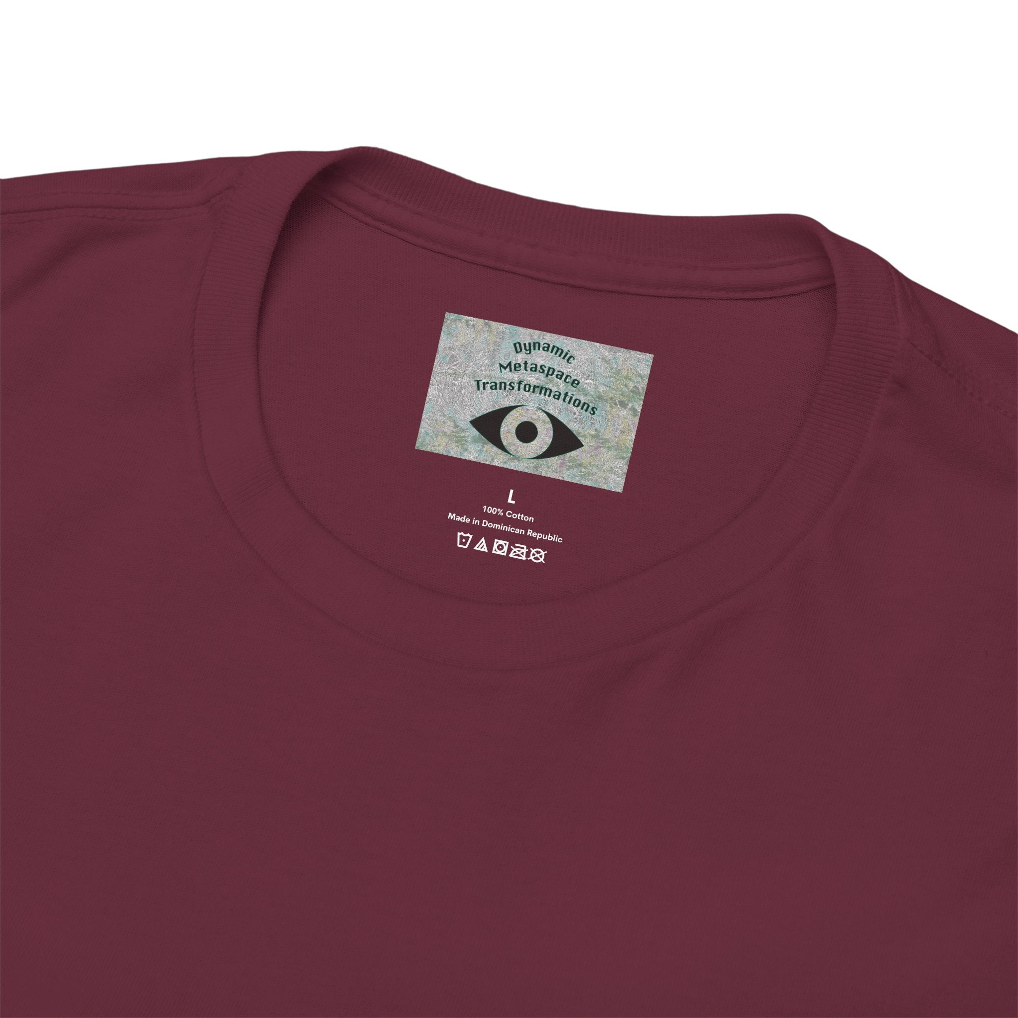 Unisex Heavy Cotton Tee (Back) - DMT Seer No.1