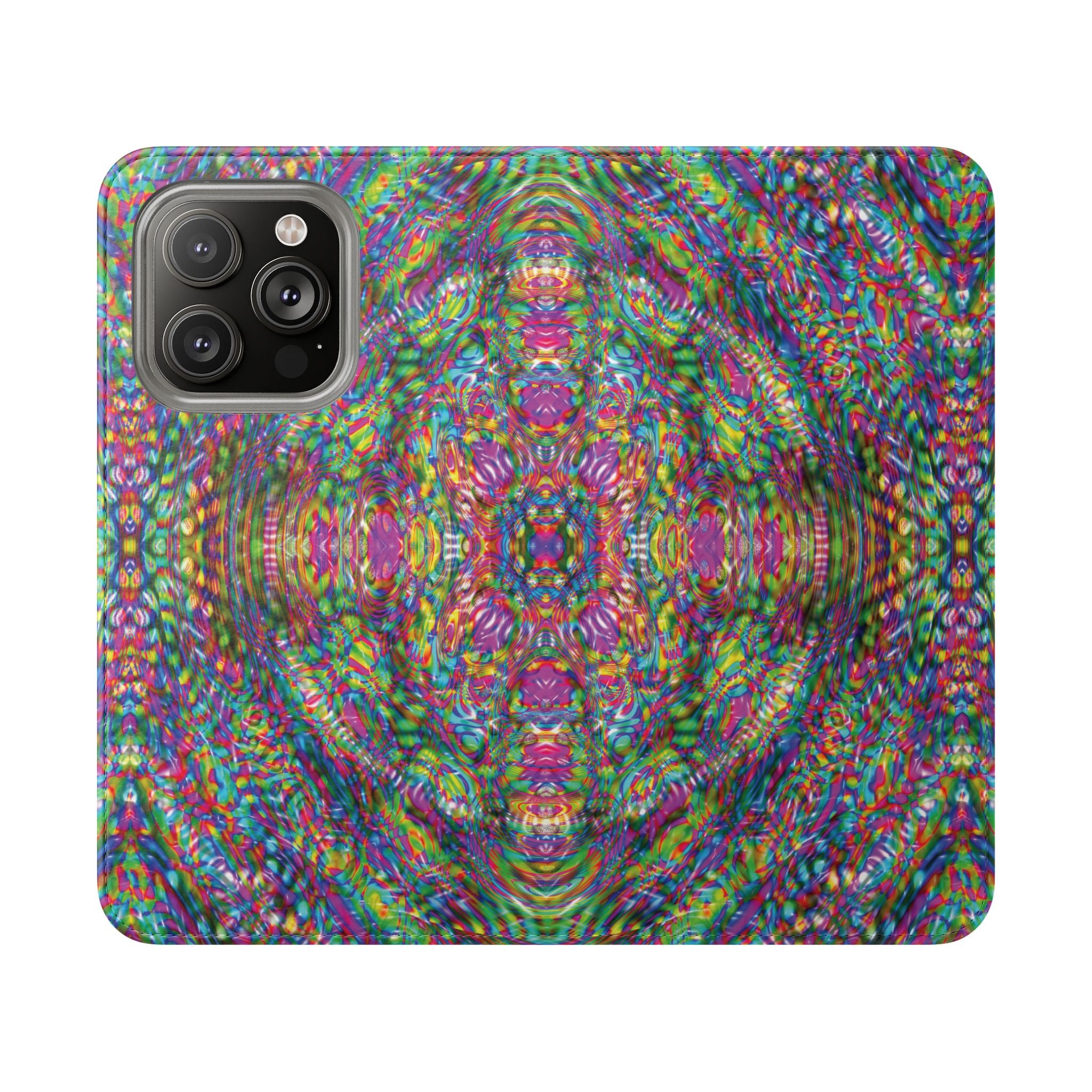 iPhone 14 Flip Case - DMT Scribe Tiles No.4