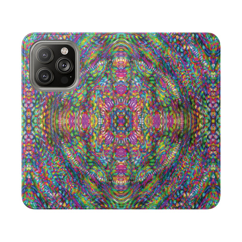 iPhone 14 Flip Case - DMT Scribe Tiles No.4