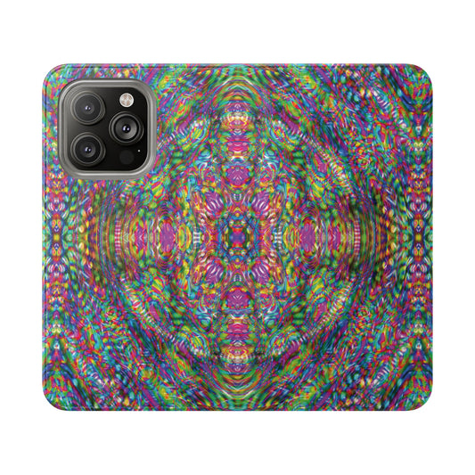 iPhone 14 Flip Case - DMT Scribe Tiles No.4