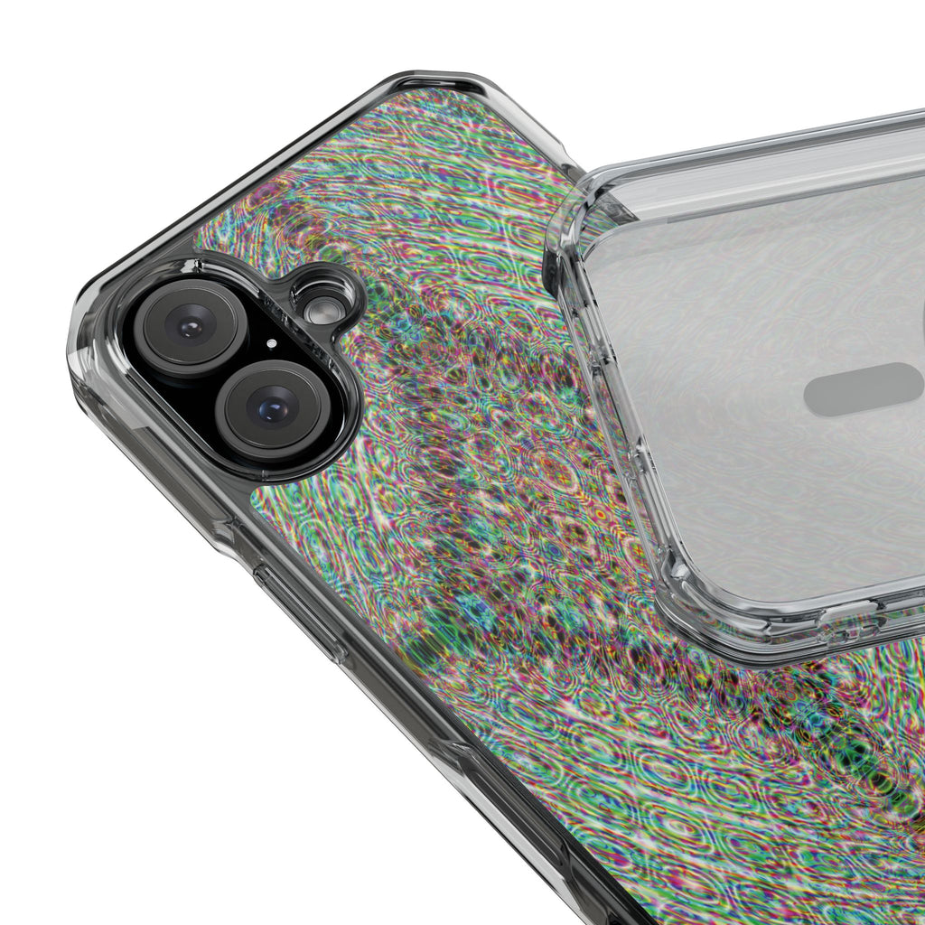 iPhone 16 Magnetic Clear Impact Case - DMT Seer No.14