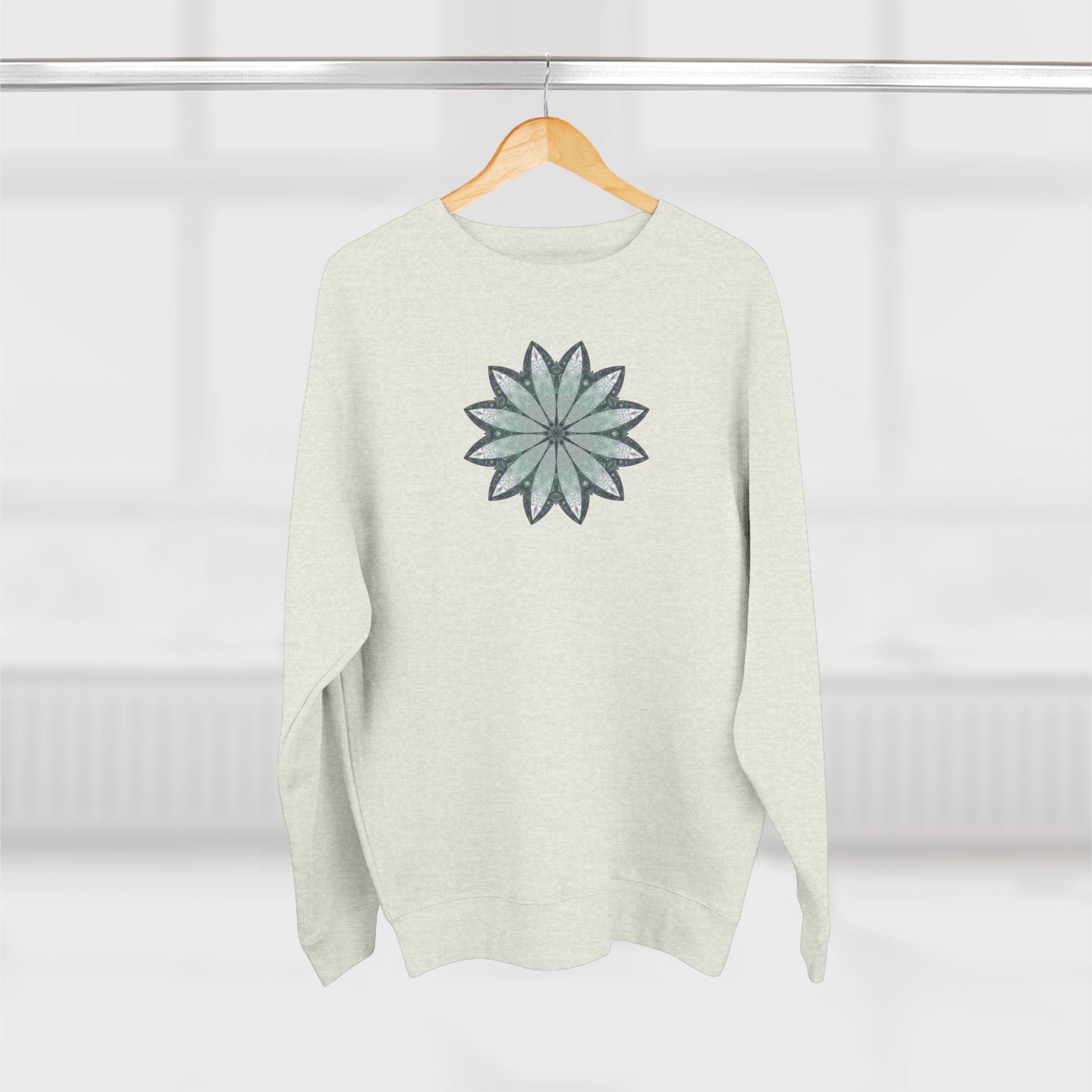 Unisex Crewneck Sweatshirt - Love Light Mandalas No.22