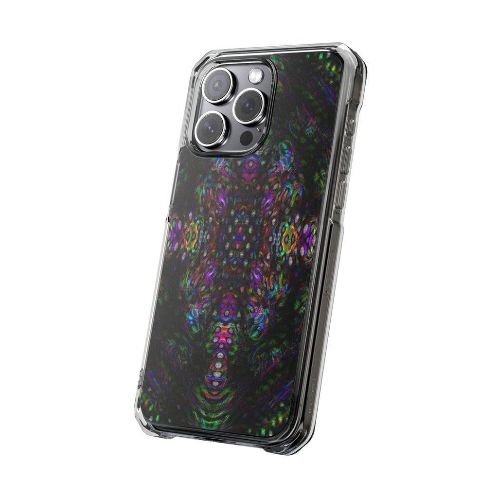 iPhone 15 Magnetic Clear Impact Case - DMT Scribe Tiles No.2