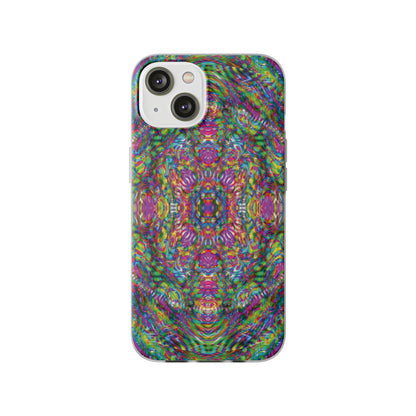 iPhone 14 Flexi Case - DMT Scribe Tiles No.4