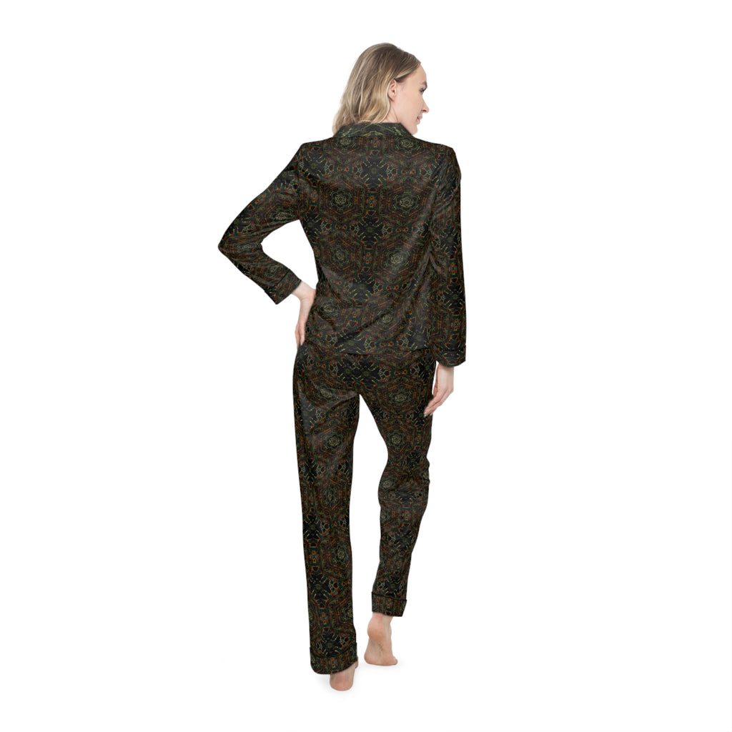 Women's Satin Pajamas - DK Series No.14
