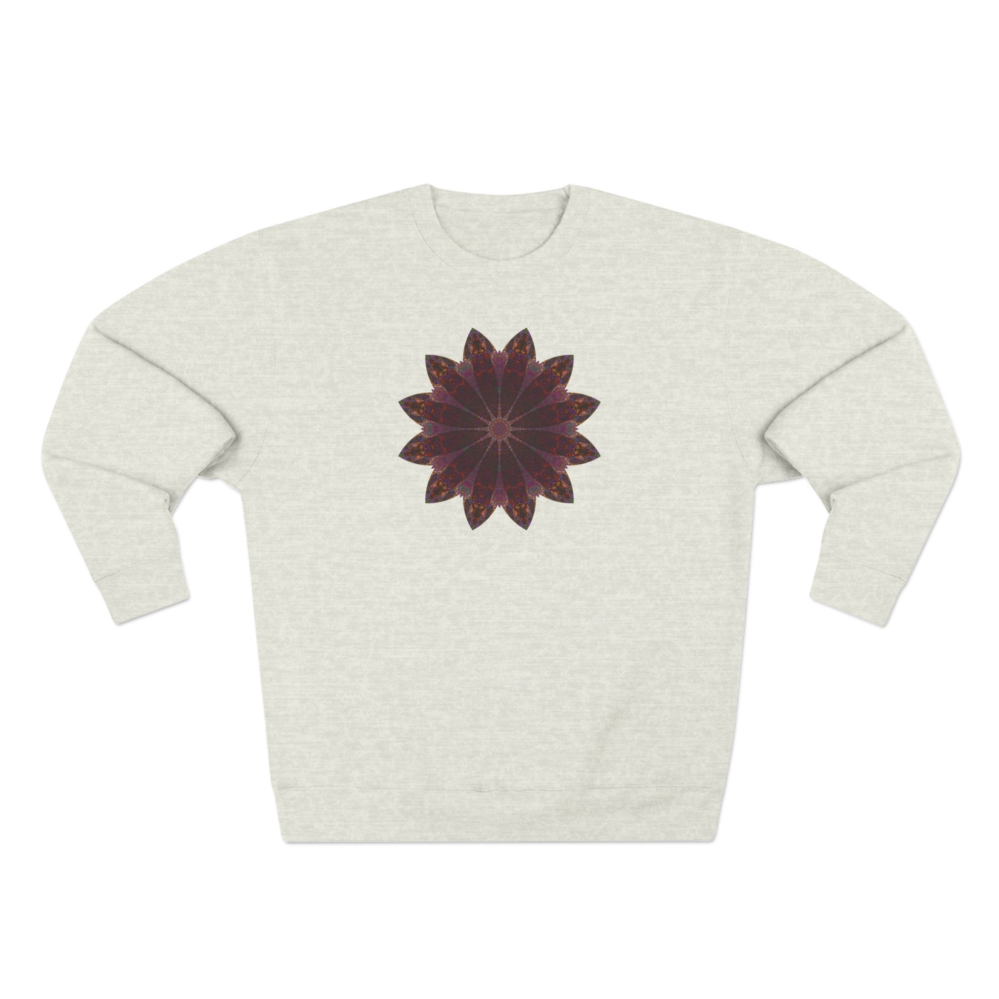 Unisex Crewneck Sweatshirt - Love Light Mandalas No.5