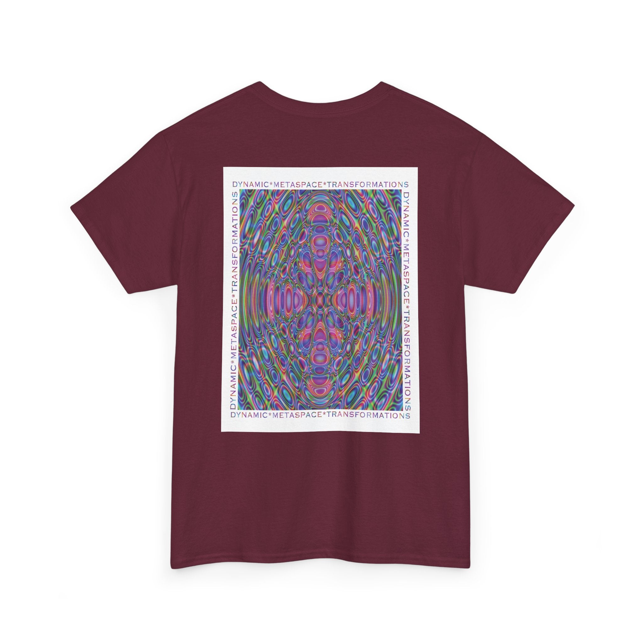 Unisex Heavy Cotton Tee (Back) - DMT Seer No.1