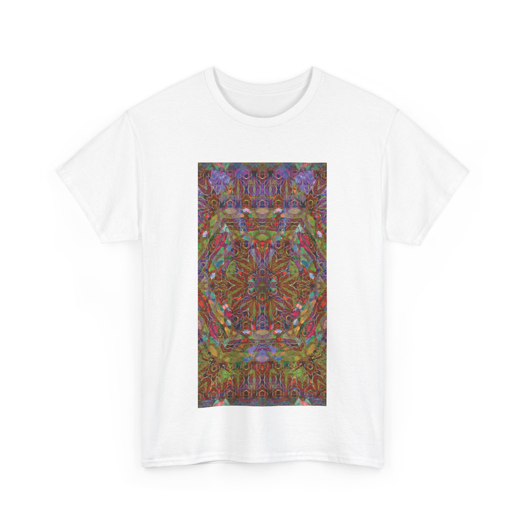Unisex Heavy Cotton Tee - Mandala Series No.15