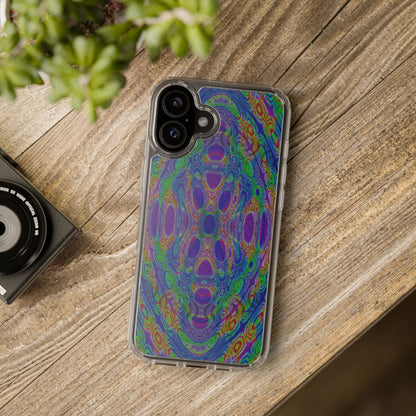 iPhone 16 Clear Case – DMT Seer No.18