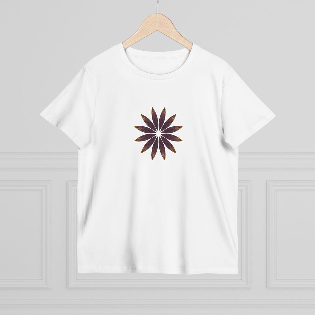 Women’s Maple Tee - Love Light Mandalas No.2