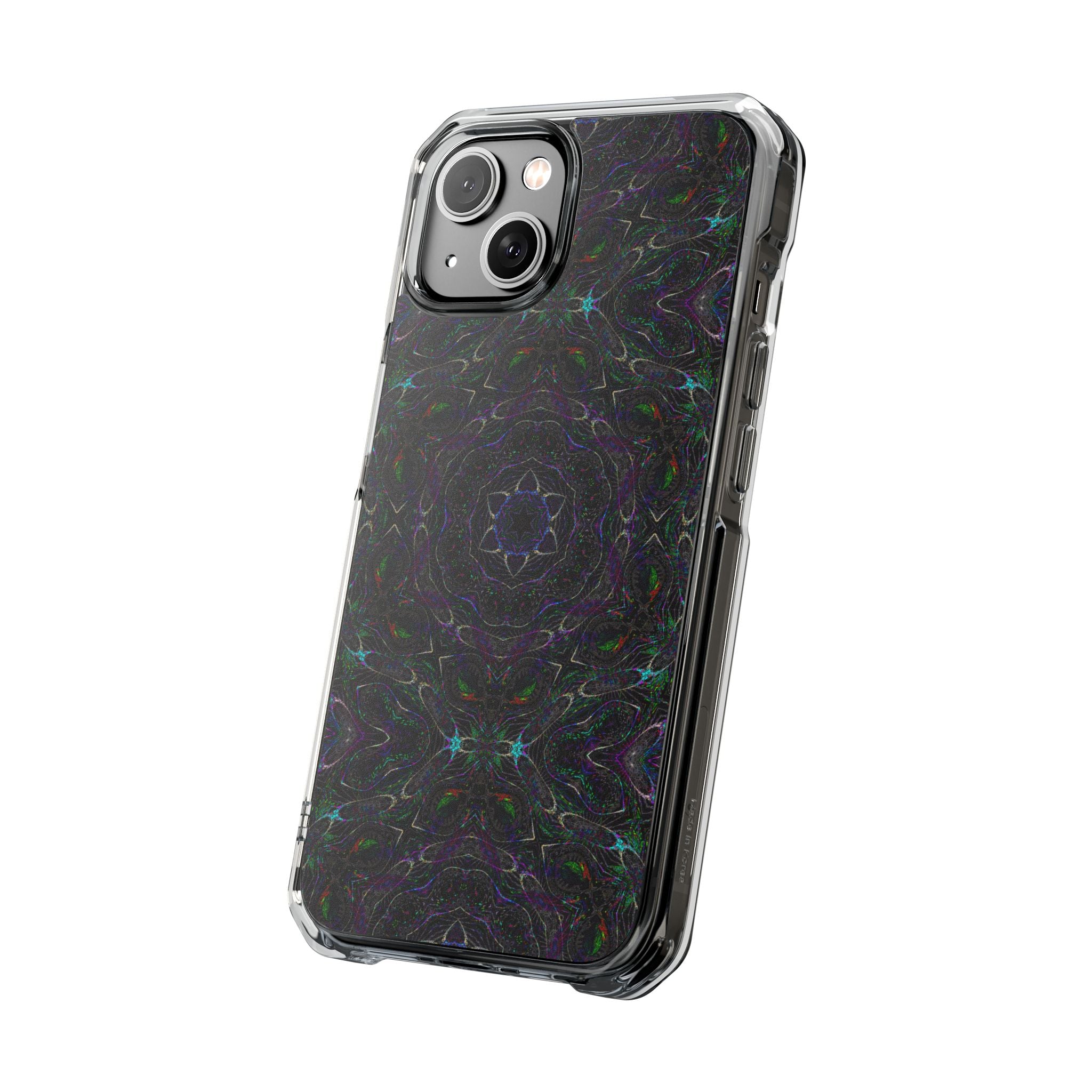 iPhone 14 Magnetic Clear Impact Case - P5 Kaleidoscopic No.32