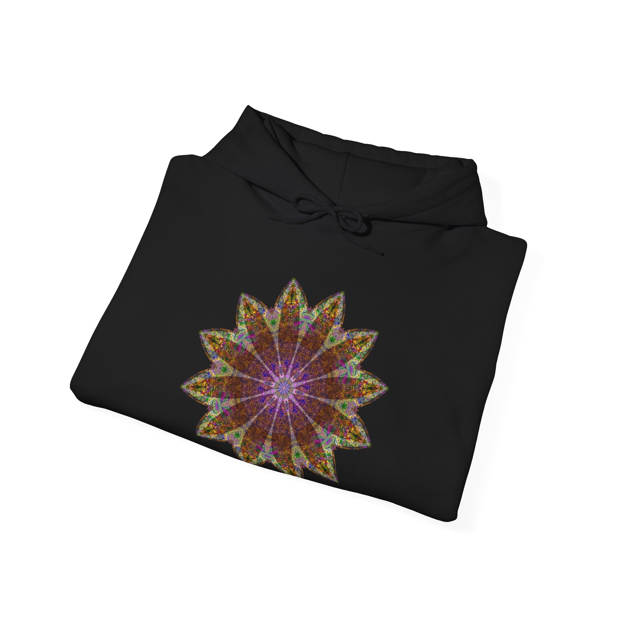 Unisex Heavy Blend™ Hooded Sweatshirt - Love Light Mandalas No.13