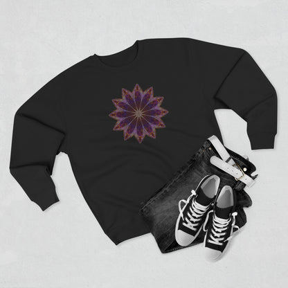 Unisex Crewneck Sweatshirt - Love Light Mandalas No.11