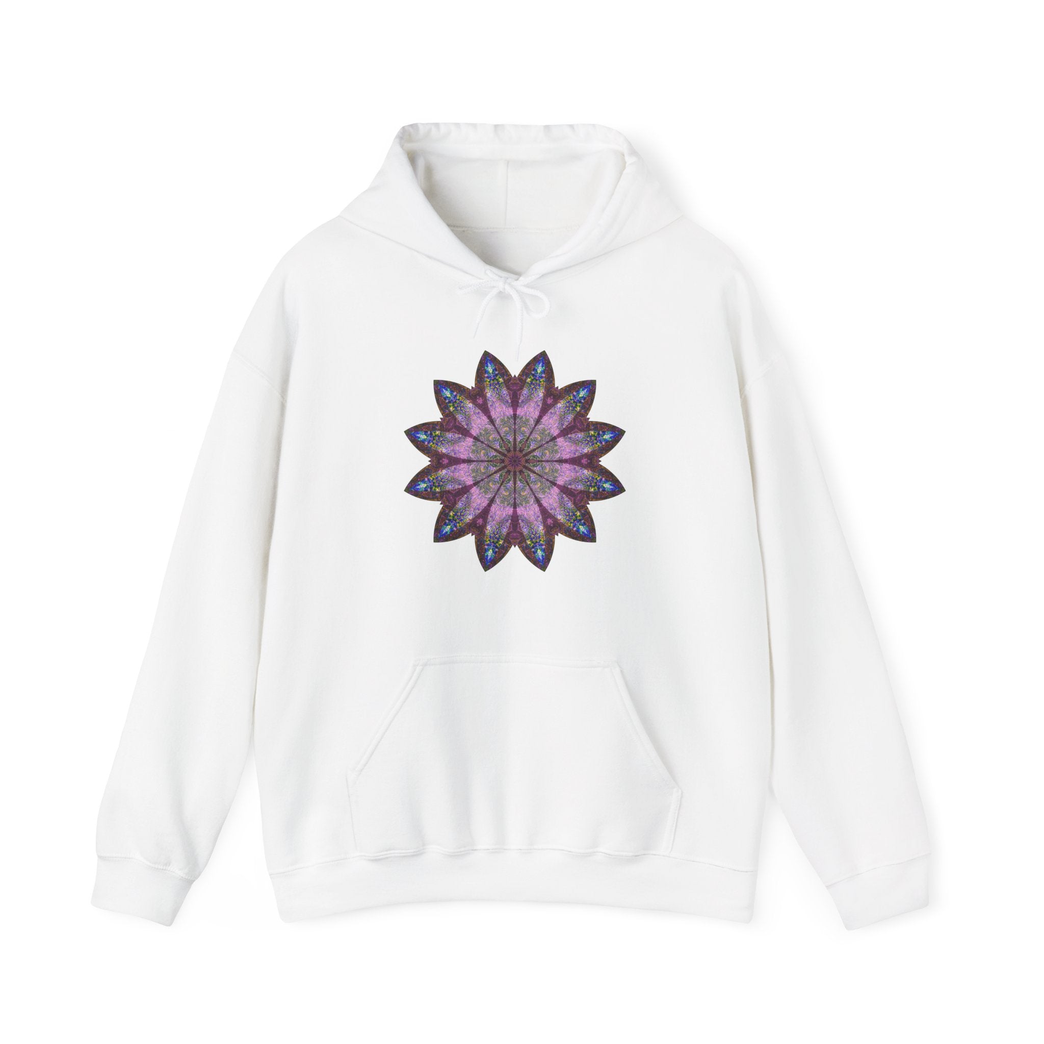 Unisex Heavy Blend™ Hooded Sweatshirt - Love Light Mandalas No.19