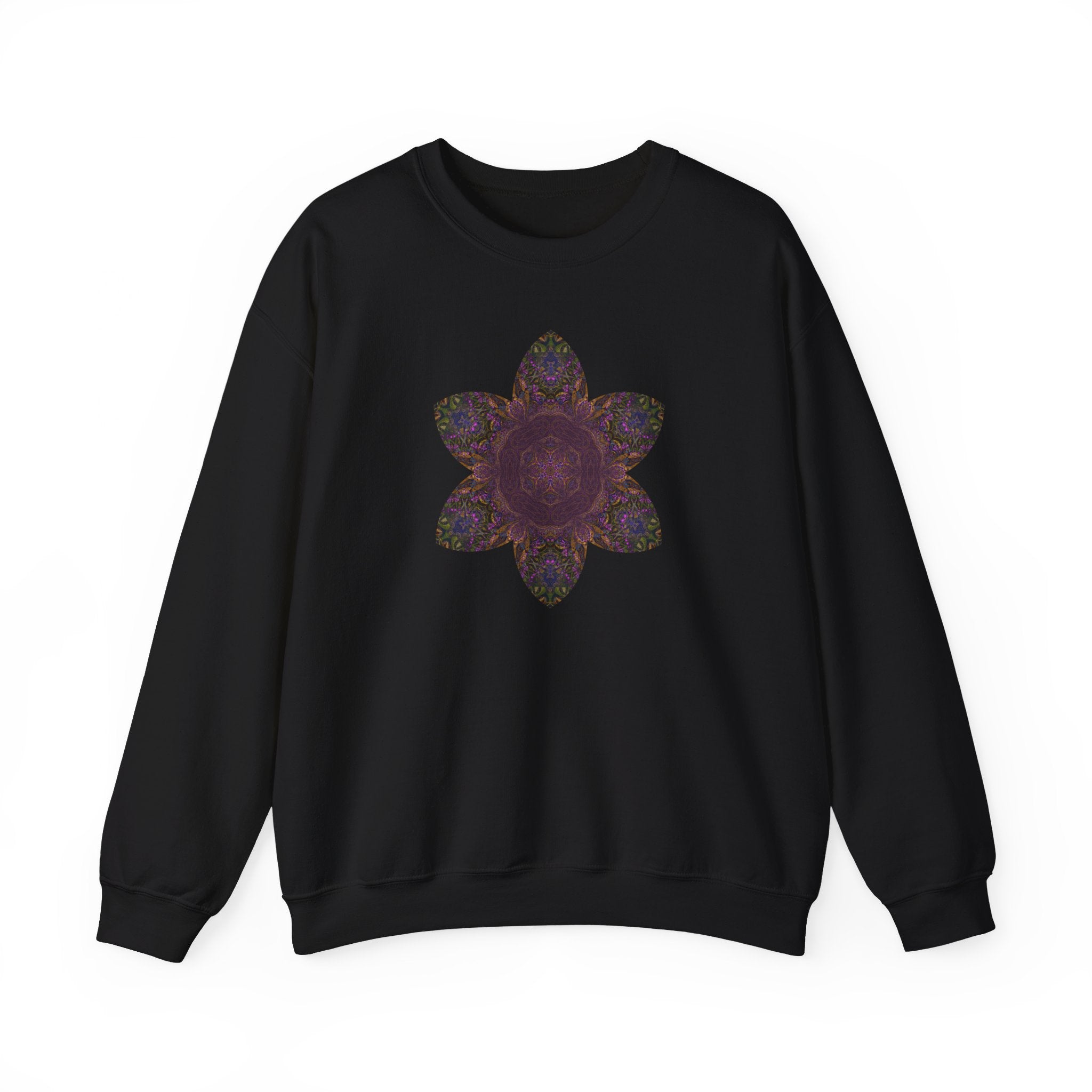 Unisex Heavy Blend™ Crewneck Sweatshirt - Love Light Mandalas No.3