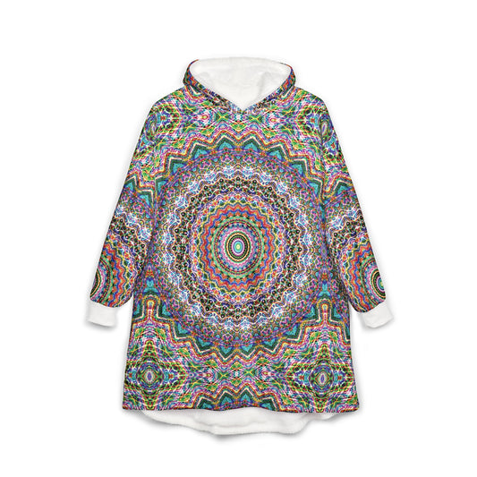 Unisex Hooded Blanket - DMT Seer No. 7