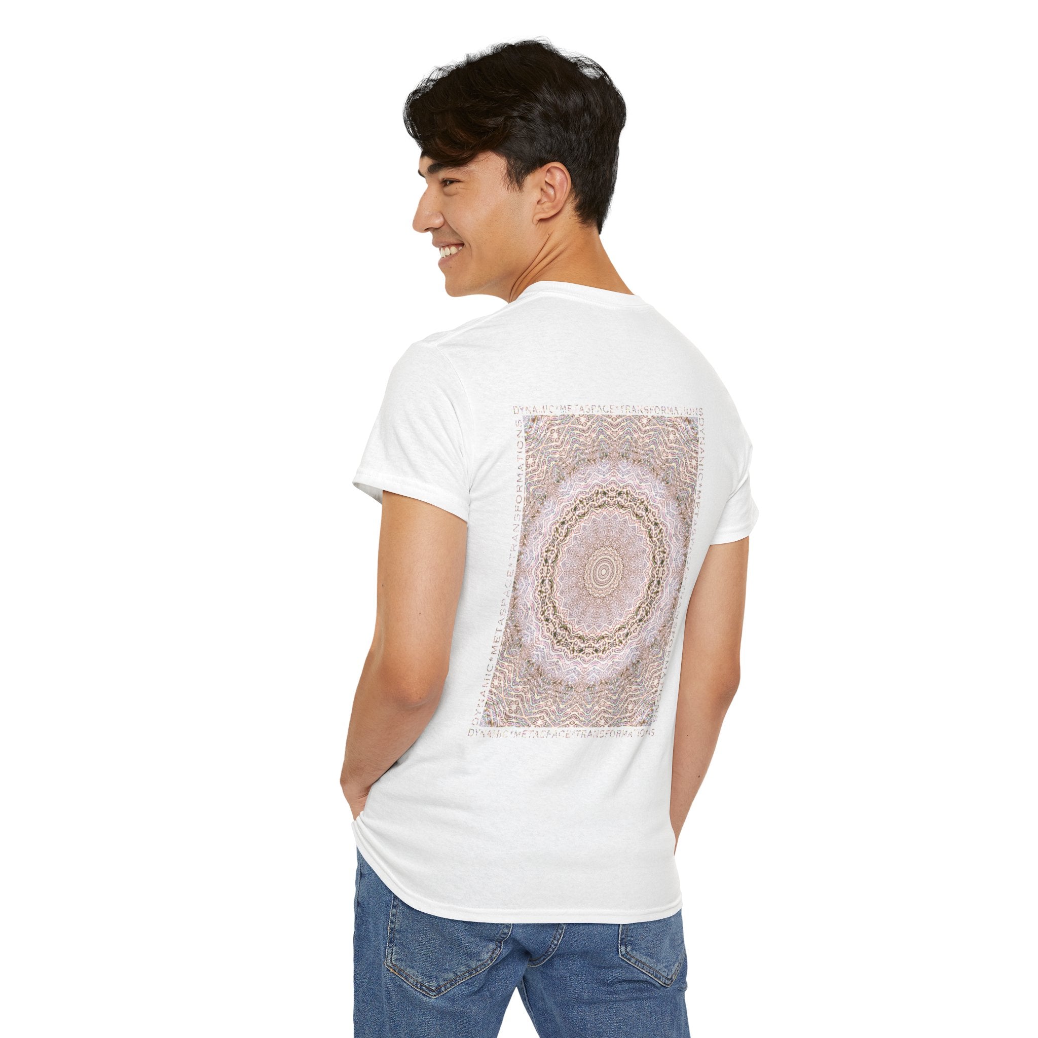 Unisex Heavy Cotton Tee (Back) - DMT Seer No.3