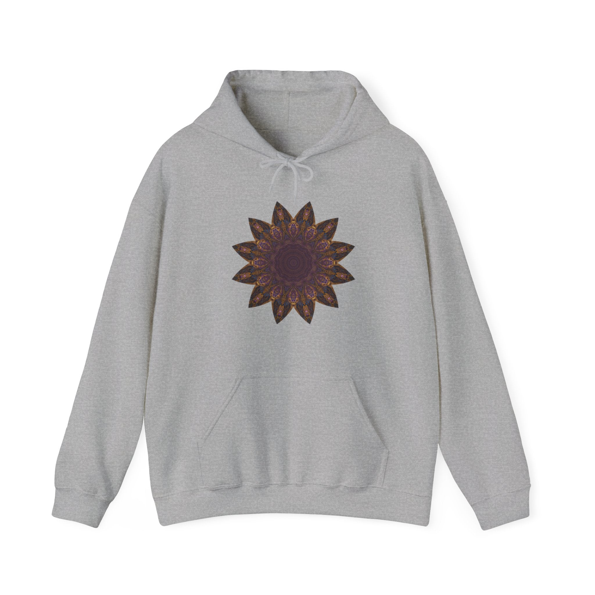 Unisex Heavy Blend™ Hooded Sweatshirt - Love Light Mandalas No.1
