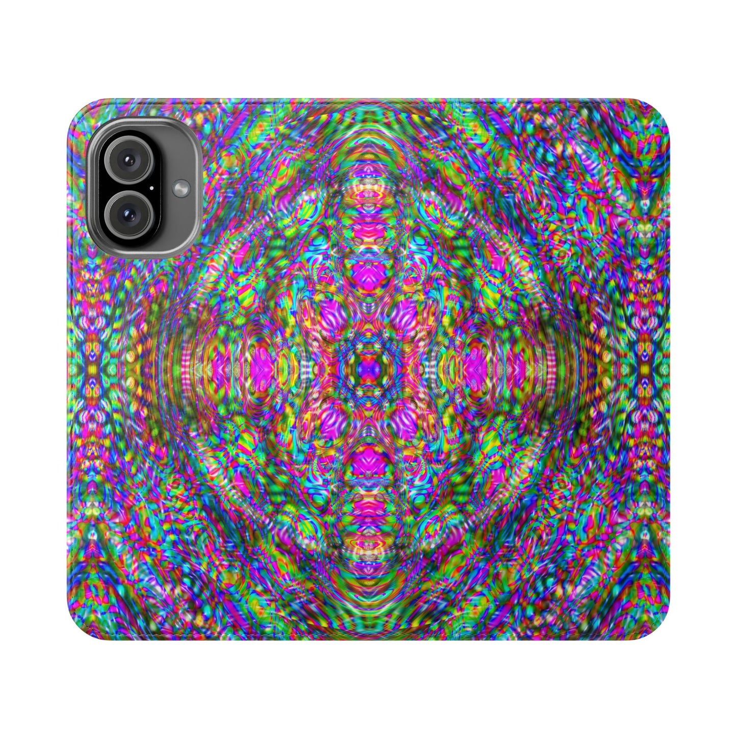 iPhone 16 Flip Case - DMT Scribe Tiles No.4