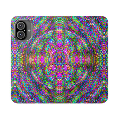 iPhone 16 Flip Case - DMT Scribe Tiles No.4