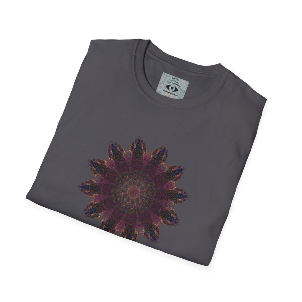 Unisex Softstyle T-Shirt - Love Light Mandalas No.8