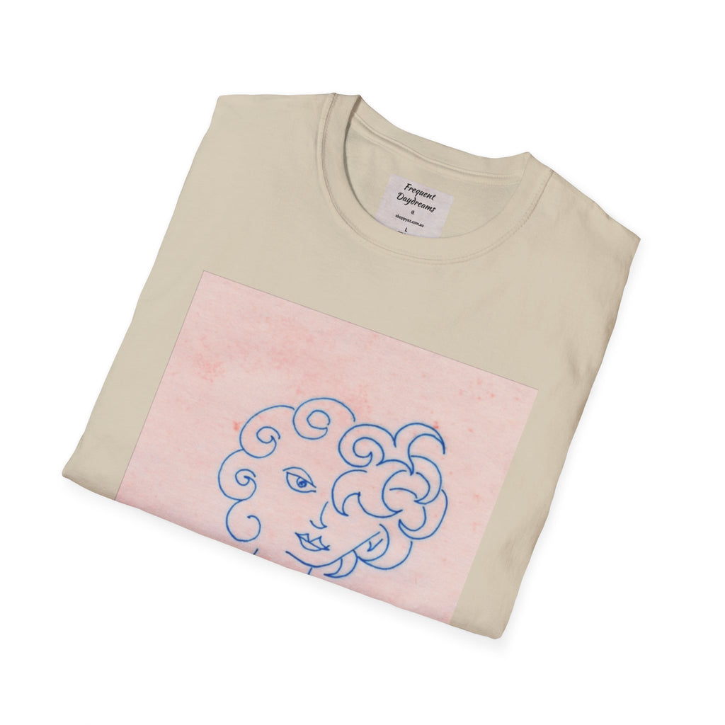Unisex Softstyle T-Shirt - Frequent Daydreams Sketch No.47