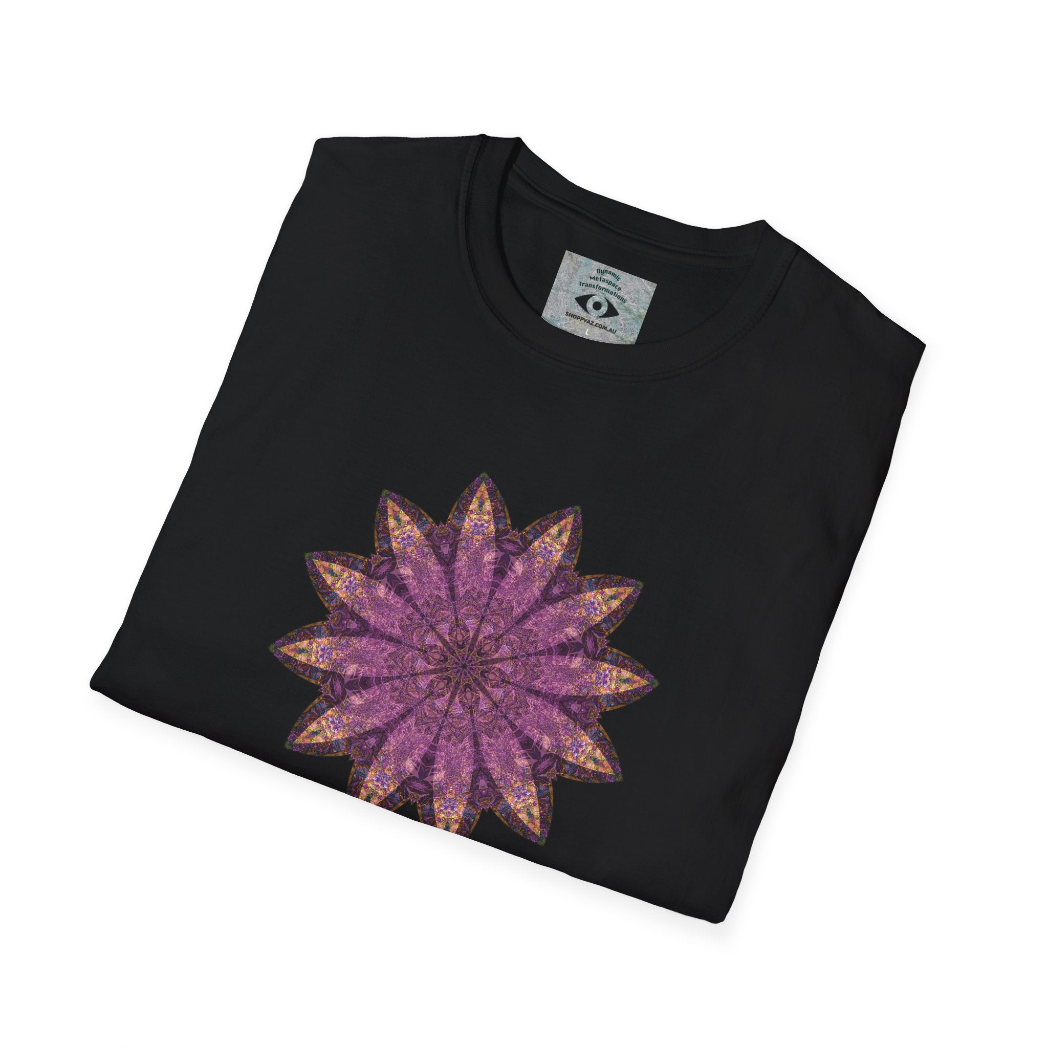 Unisex Softstyle T-Shirt - Love Light Mandalas No.16
