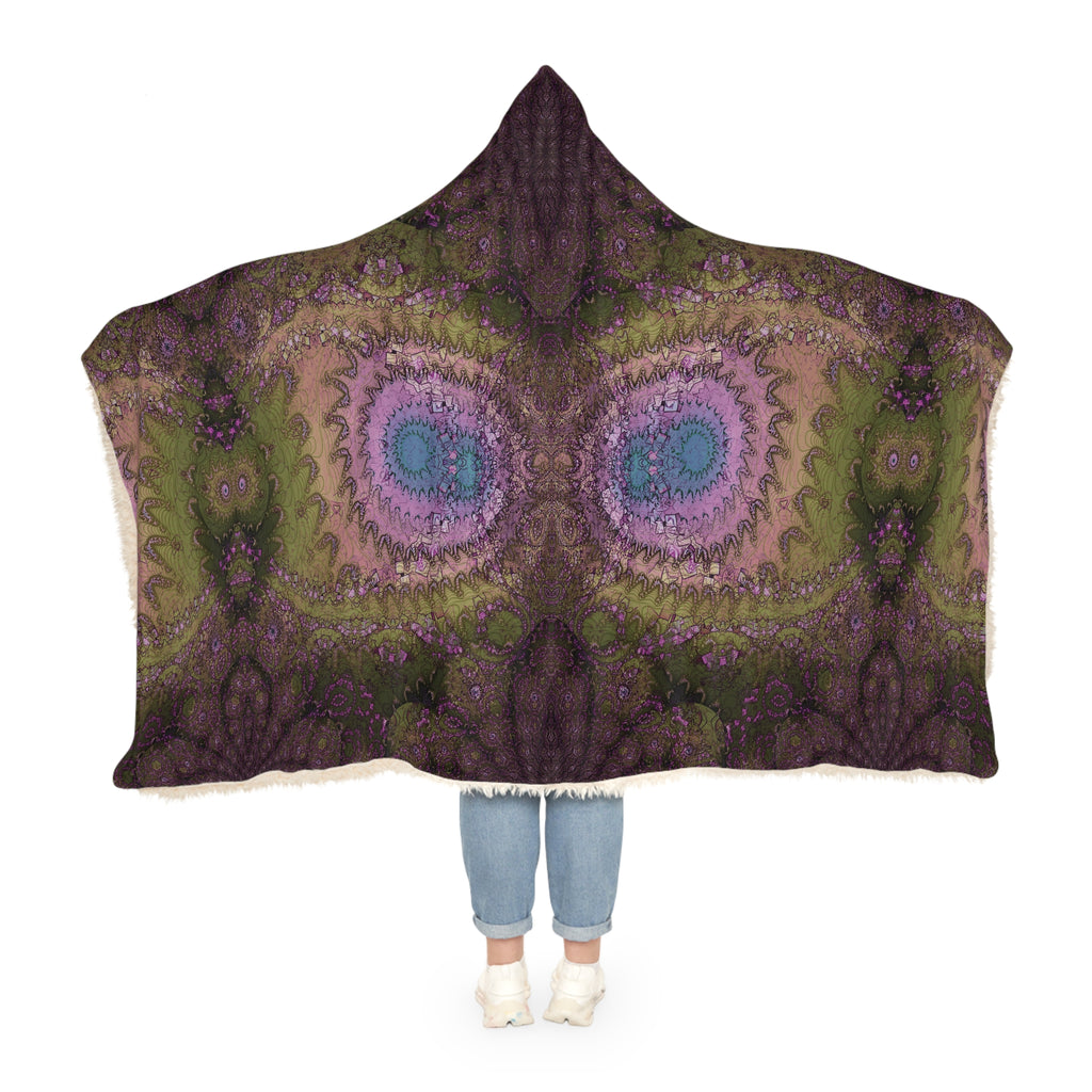 Snuggle Blanket - Love Light Fractals No.8