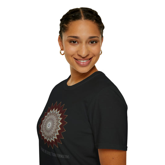 Unisex Softstyle T-Shirt - Mycelium Mandalas No.1