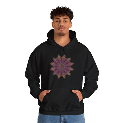 Unisex Heavy Blend™ Hooded Sweatshirt - Love Light Mandalas No.6