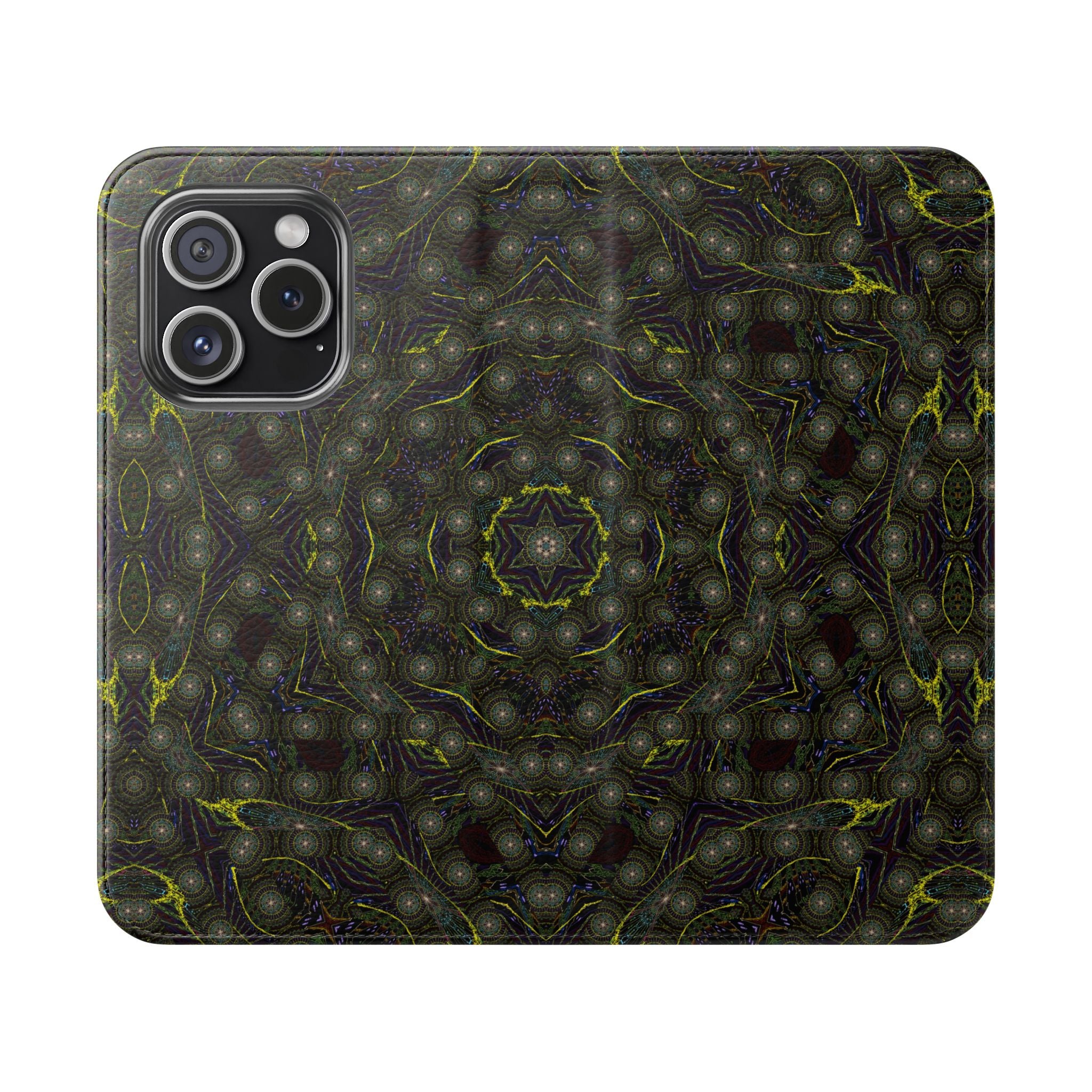 iPhone 15 Flip Case - P5 Kaleidoscopic No.2