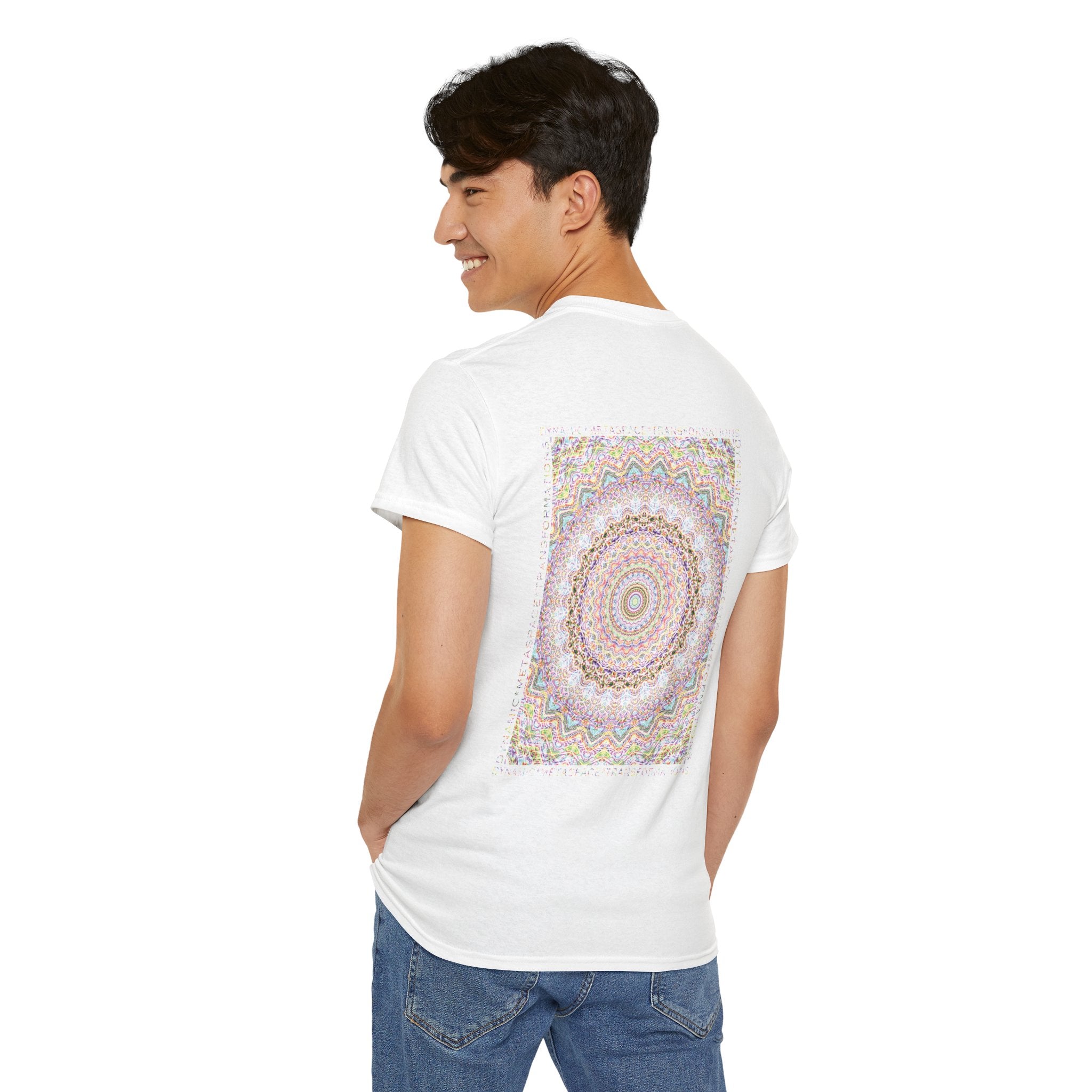 Unisex Heavy Cotton Tee (Back) - DMT Seer No.8