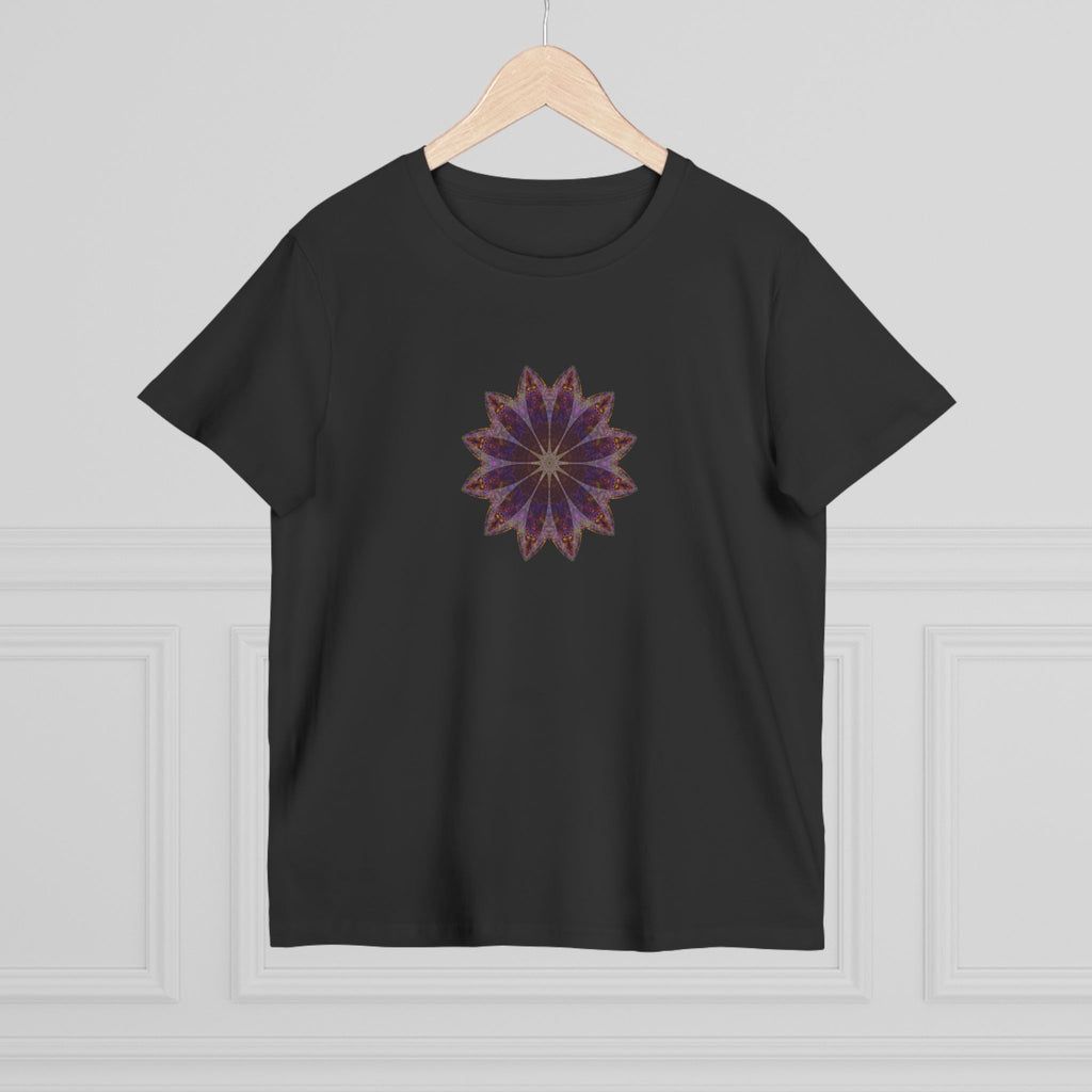 Women’s Maple Tee - Love Light Mandalas No.11