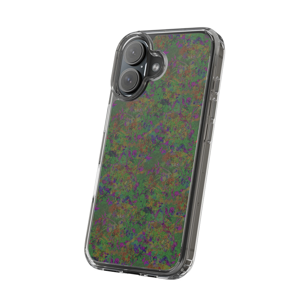 iPhone 16 Clear Case – Hidden Weave Series V3 No.24
