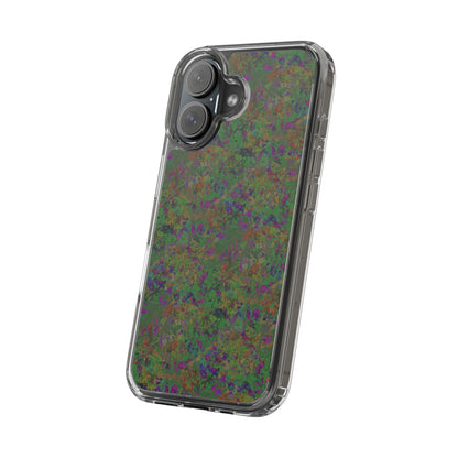 iPhone 16 Clear Case – Hidden Weave Series V3 No.24