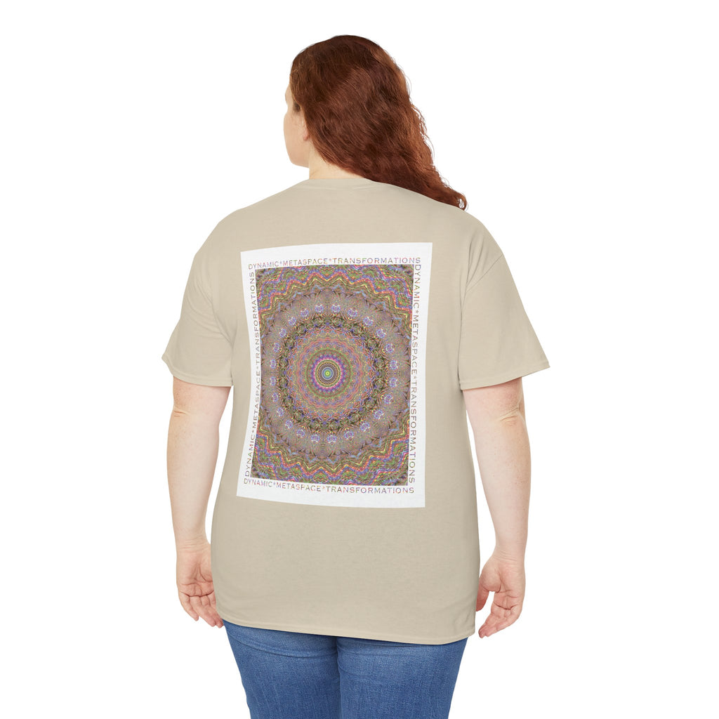 Unisex Heavy Cotton Tee (Back) - DMT Seer No.6