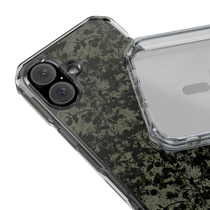 iPhone 16 Magnetic Clear Impact Case - Hidden Weave Series V3 No.25