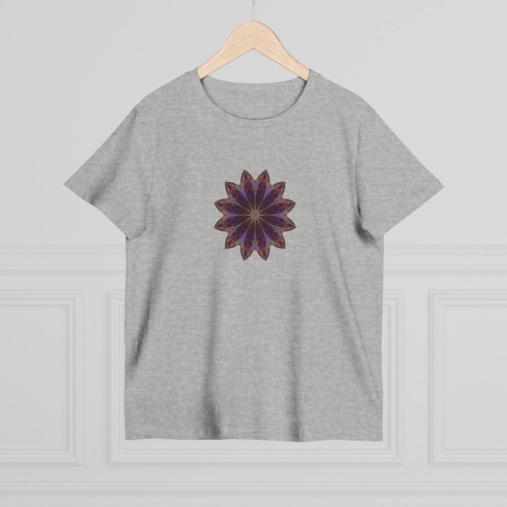 Women’s Maple Tee - Love Light Mandalas No.11