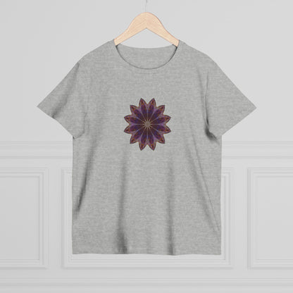 Women’s Maple Tee - Love Light Mandalas No.11