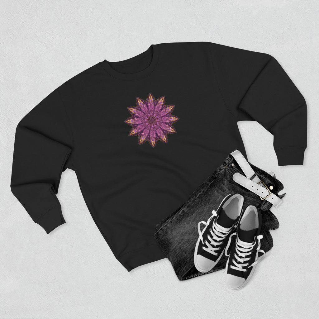 Unisex Crewneck Sweatshirt - Love Light Mandalas No.16