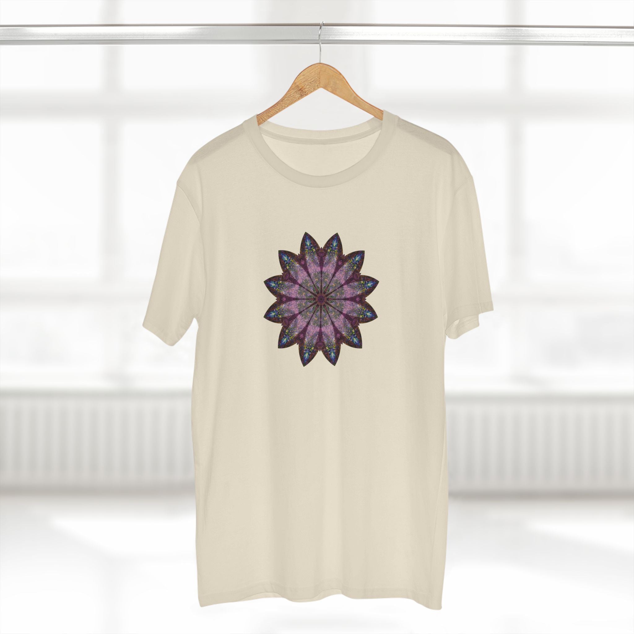 Men's Staple Tee - Love Light Mandalas No.19