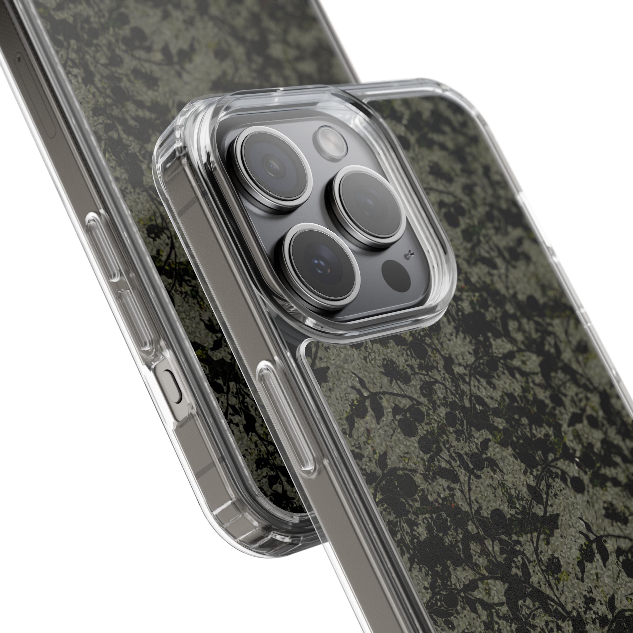iPhone 15 Clear Case – Hidden Weave Series V3 No.25