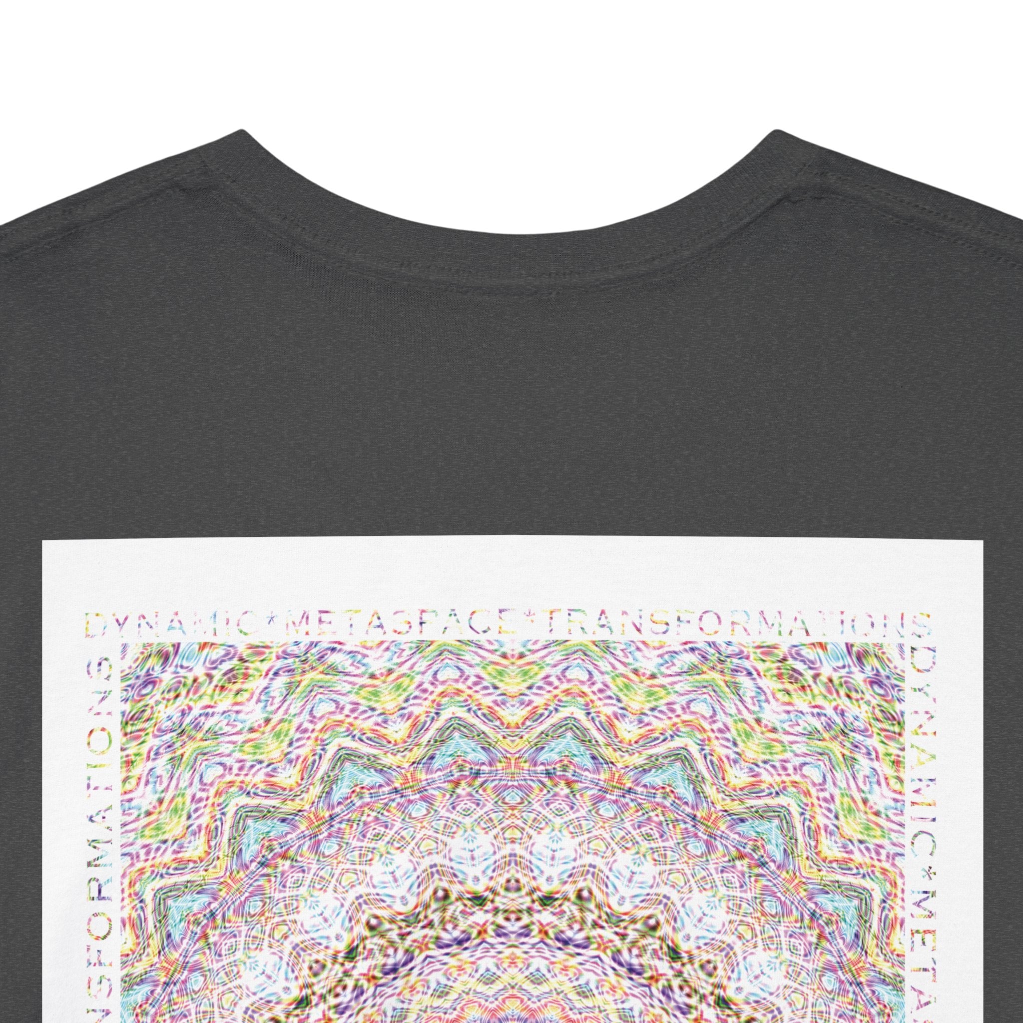 Unisex Heavy Cotton Tee (Back) - DMT Seer No.8