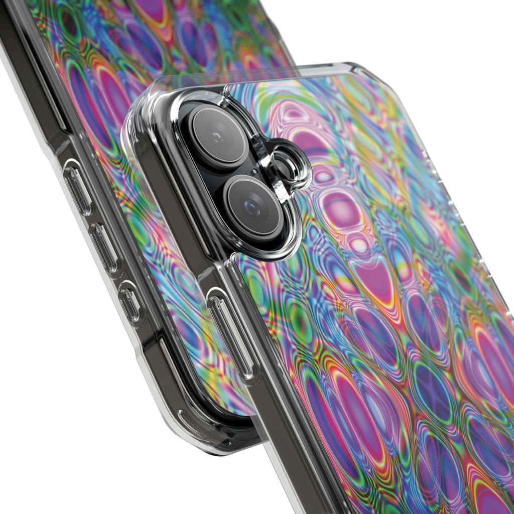 iPhone 16 Magnetic Clear Impact Case - DMT Seer No.2