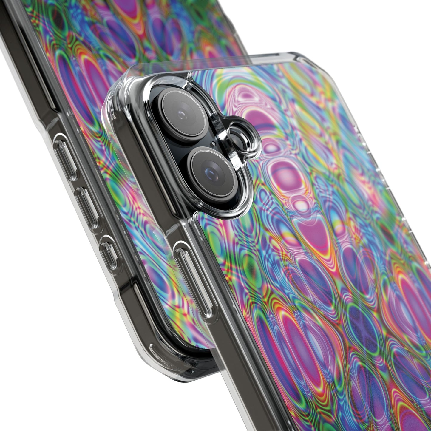 iPhone 16 Magnetic Clear Impact Case - DMT Seer No.2