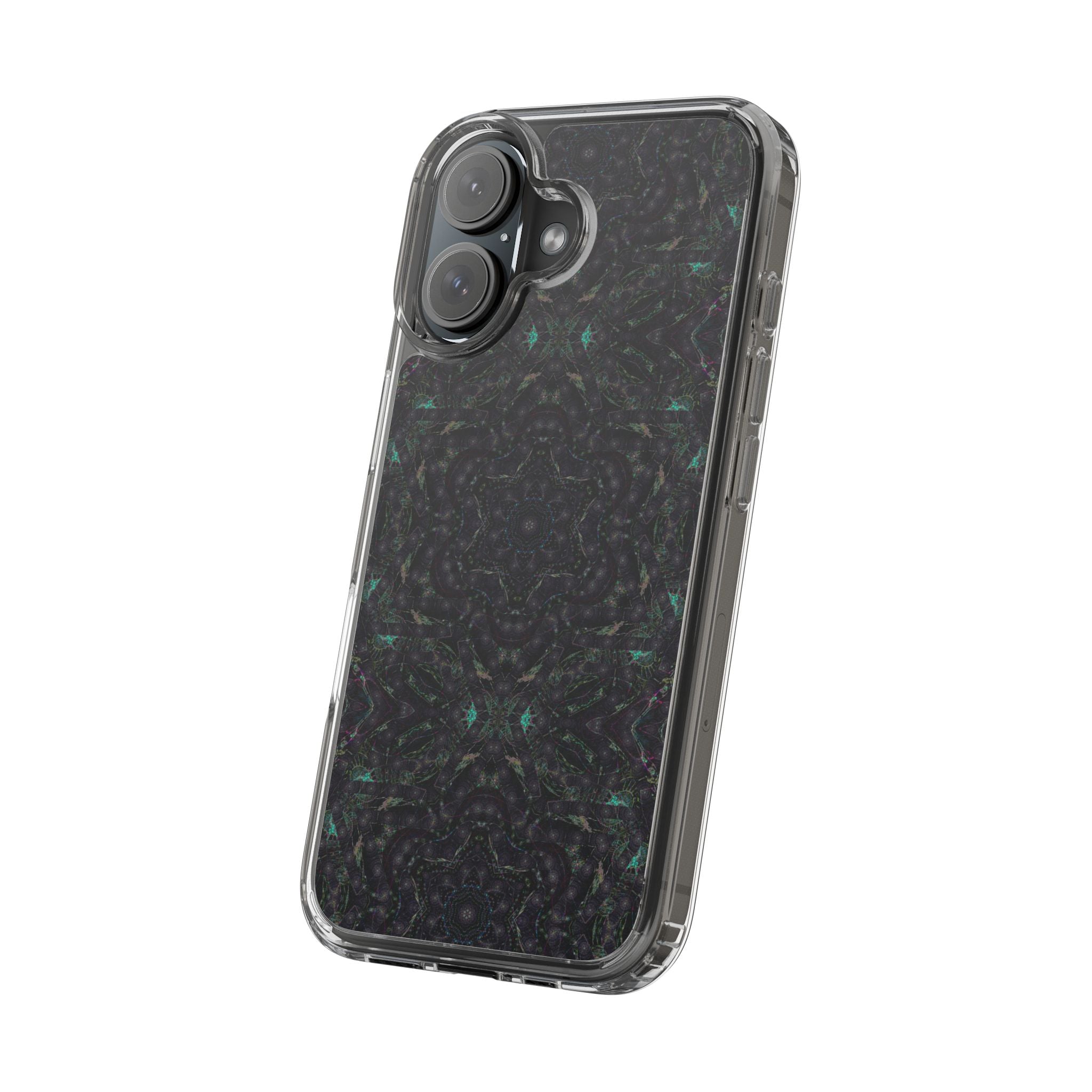 iPhone 16 Clear Case – P5 Kaleidoscopic No.31