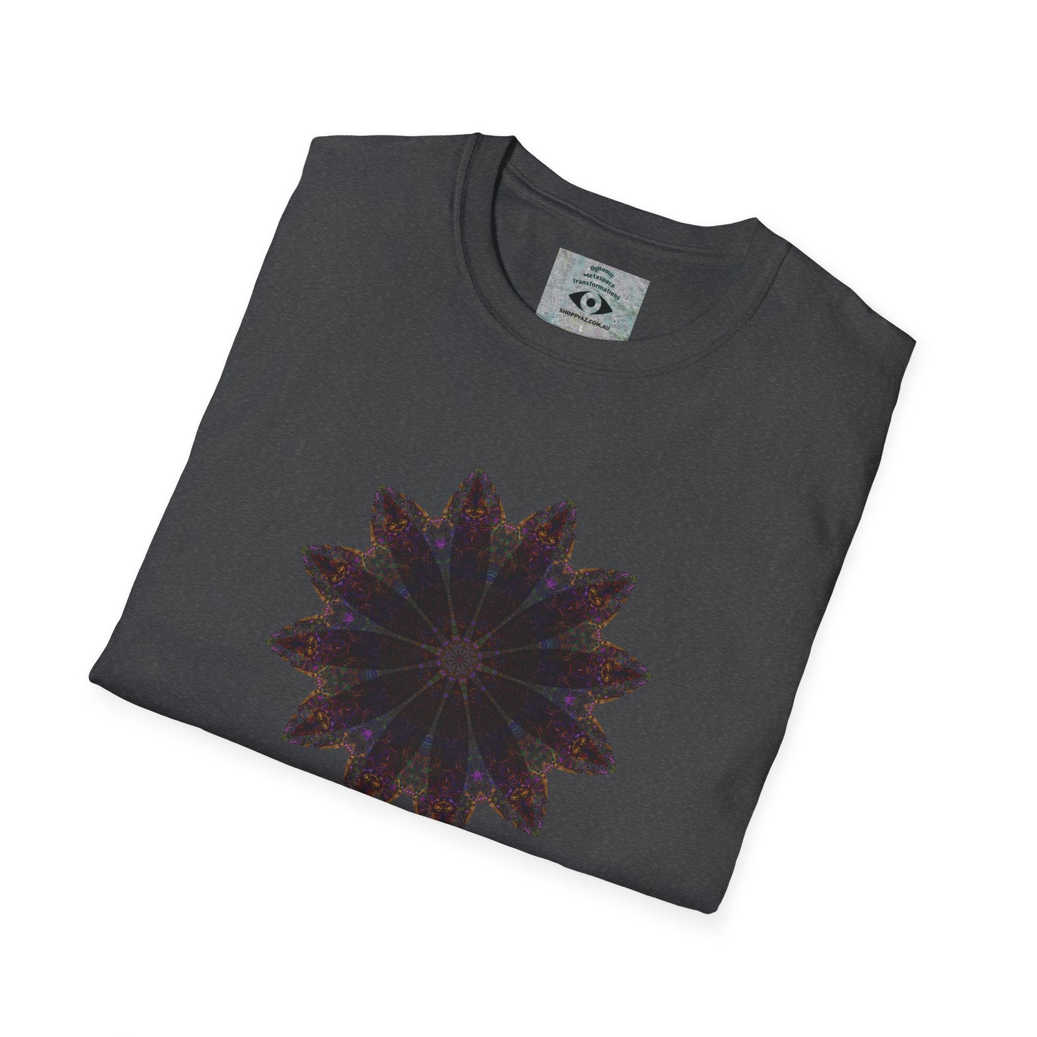 Unisex Softstyle T-Shirt - Love Light Mandalas No.10